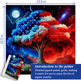 Puzzle puzzle per frenesia psichedelica 1000 pezzi