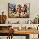 Race Horses Art Jigsaw Puzzle 1000 Piece
