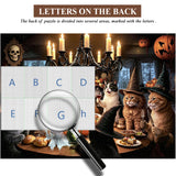 Halloween Feline Supper Jigsaw Puzzle 1000 Piece