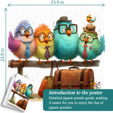 Psychedelic Rasing Jigsaw Puzzle 1000 Stücke