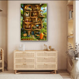 Rabbit Treehouse Jigsaw Puzzle 1000 Piece