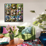 Puzzle puzzle per frenesia psichedelica 1000 pezzi