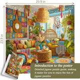 Boho House Jigsaw Puzzle 1000 Pieces