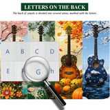 Four Seasons Guitar Jigsaw Puzzle 1000 Pieces