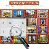 World Through Windows Jigsaw Puzzle 1000 Pieces