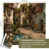 Serene Fountain Jigsaw Puzzle 1000 Pieces
