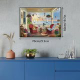 Psychedelic Rasing Jigsaw Puzzle 1000 Stücke