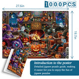 Halloween Hearth Jigsaw Puzzle 1000 Pieces