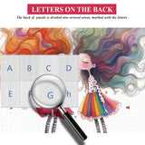 Puzzle puzzle per frenesia psichedelica 1000 pezzi