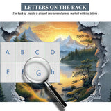 LakeCrack View Jigsaw Puzzle 1000 Pieces