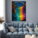 Rainbow Cascade Jigsaw Puzzle 1000 Pieces
