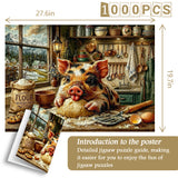 Piggy Chef Jigsaw Puzzle 1000 Pieces