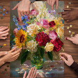 Puzzle floreali puzzle 1000 pezzi