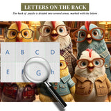 Study Chickens Jigsaw Puzzle 1000 Pieces
