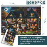 Halloween House Jigsaw Puzzle 1000 Piece