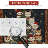 Cat Christmas Tree Jigsaw Puzzle 1000 Pieces