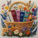 Libri floreali Basket puzzle puzzle 1000 pezzi