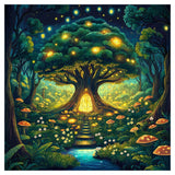 Fantasy -Wald -Puzzle 1000 Stücke