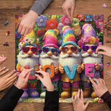 The Love Of Gnomes Jigsaw Puzzle 1000 Pieces