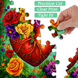 Heart Blossoms Jigsaw Puzzle 1000 Pieces