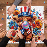 Patriotic Bubbles Jigsaw Puzzle 1000 Pieces