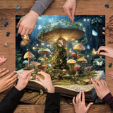 Fantasy Mushroom Book Jigsaw Puzzle 1000 Pieces