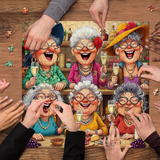 Tipsy Time with Besties Jigsaw Puzzle 1000 Pieces