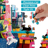 Puzzle puzzle per frenesia psichedelica 1000 pezzi