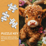 Blütenkalz -Puzzle 1000 Stücke