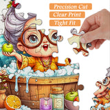 Granny's Bubble Bath Jigsaw Puzzle 1000 Pieces