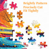 Impasto Art Tree Jigsaw Puzzle 1000 Pieces