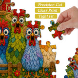 The Cluck Squad Jigsaw Puzzle 1000 Pieces