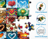Love's Kaleidoscope Jigsaw Puzzle 1000 Pieces
