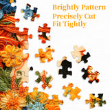 Embroidery Floral Muse Jigsaw Puzzle 1000 Pieces