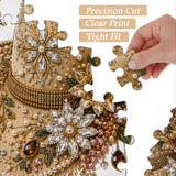 Floral Gem Cowboy Hat Jigsaw Puzzle 1000 Pieces