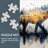 Dusk Wanderer Jigsaw Puzzle 1000 Pieces