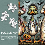 Macabre Ducks Jigsaw Puzzle 1000 Pieces