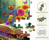Chapapier floral puzzle 1000 pièces