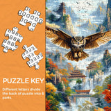 Psychedelic Rasing Jigsaw Puzzle 1000 Stücke