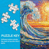 Sunshine and Waves Jigsaw Puzzle 1000 Pieces