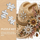 Floral Gem Cowboy Hat Jigsaw Puzzle 1000 Pieces