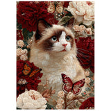 Peony Cat Dreams Jigsaw Puzzle 1000 Pieces