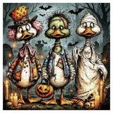 Macabre Ducks Jigsaw Puzzle 1000 Pieces
