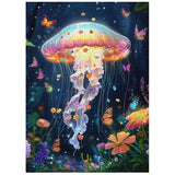 Jigsaw -Jigsaw -Jelzern von Neon Jellyfish 1000 Stücke