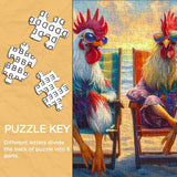 Psychedelic Rasing Jigsaw Puzzle 1000 Stücke