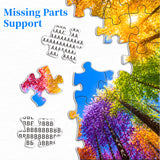 Rainbow Forest Jigsaw Puzzle 1000 Pieces