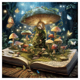 Fantasy Mushroom Book Jigsaw Puzzle 1000 Pieces