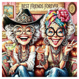 Hippie Besties Jigsaw Puzzle 1000 Pieces