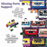 Vintage Cassette Tapes Jigsaw Puzzle 1000 Pieces