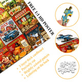 Twelve Farm Months Jigsaw Puzzle 1000 Piece
